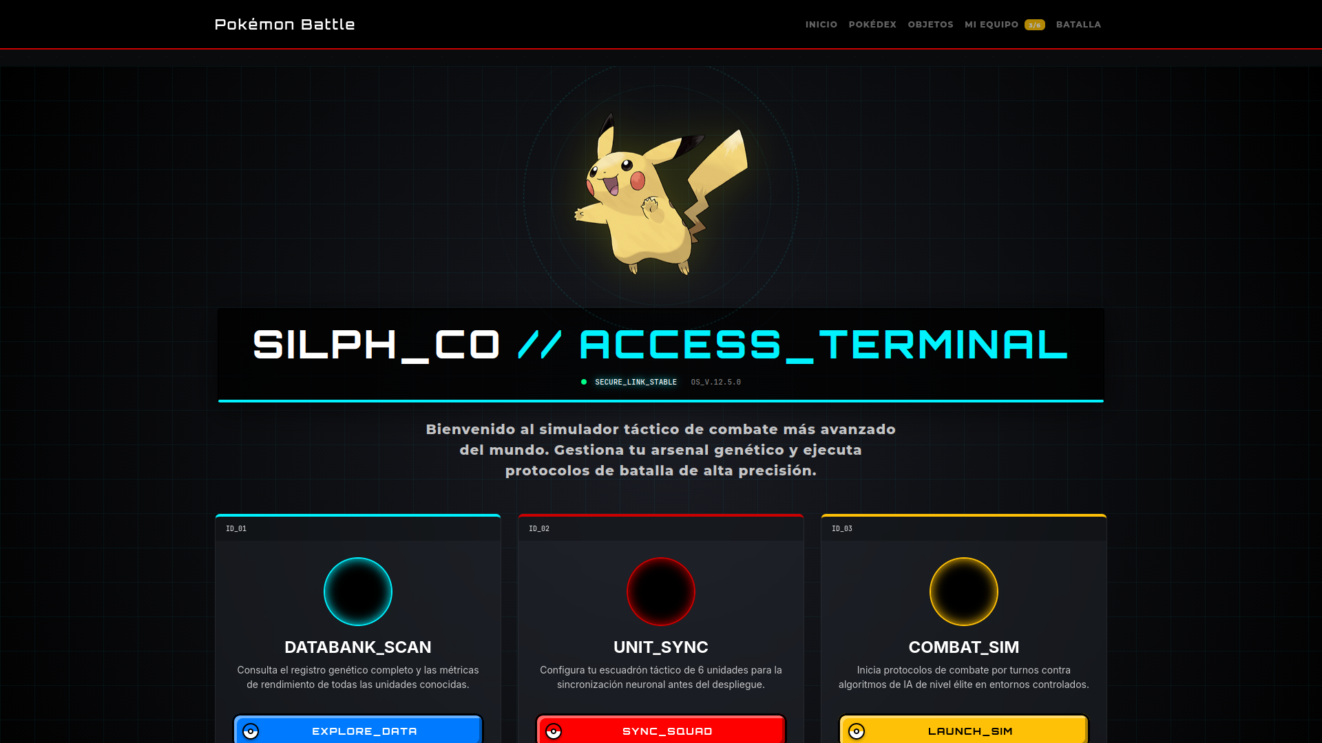 Pokemon App Batalla